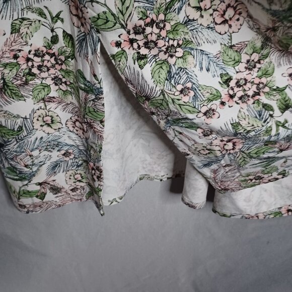 J.Jill Maxi Dress Women's XLarge Petite Floral Wearever Sleeveless Classic Long - Picture 6 of 9